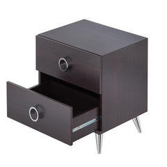 Mirage 2-Drawer Rectangular Accent Table