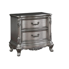 Artemis Antique Platinum Finish NightStand