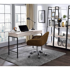 Prometheus Natural & Black Finish Writing Desk