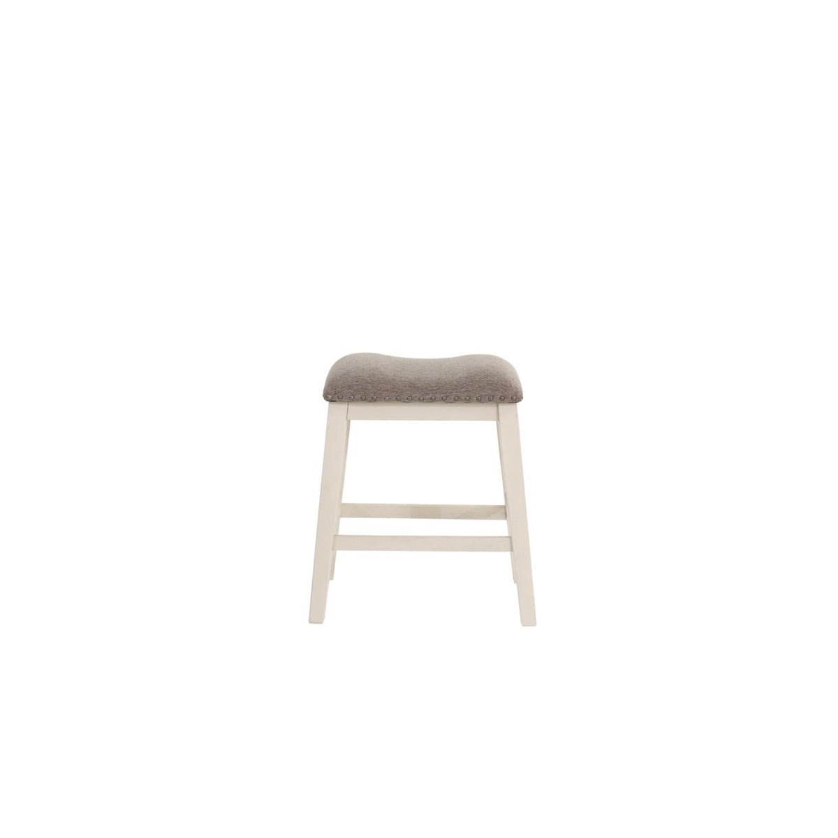 Modern Contemporary Dining Room Furniture Chairs Set of 2 Counter Height High Stools Light Wooden Cushion Seat