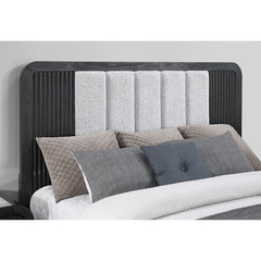 Legend Black and White Queen Bed