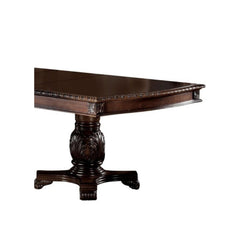 Epimetheus Cherry Finish De Ville Dining Table w/ Extension Leaf