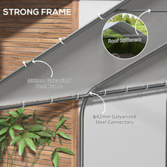 19' x 19.5' Carport, Portable Garage and Patio Canopy Tent, Anti-UV Cover for Car, Truck, Boat, Catering, Wedding