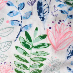 Paris 3 Foot rounded Bean Bag, Leaf Print