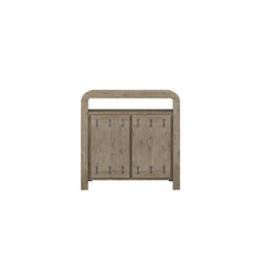 Bar Cabinet - English Knotty Oak Veneer