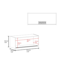 Zeus 32"W x 13" H Wall Cabinet with Sliding Doors , Wall Shelf, Storage Cabinet, Bedroom, Office, Living Room, Garage