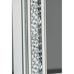 Perseus Mirrored & Faux Crystals Accent Mirror