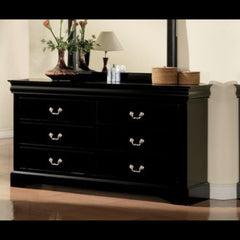 Nirvana Philippe III Black Finish Dresser