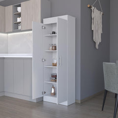 Pantry Cabinet Clinton, kitchen, White