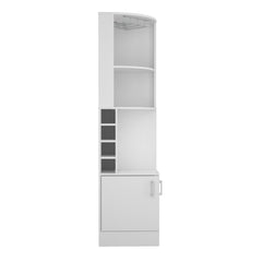 Story Corner Bar Cabinet - White