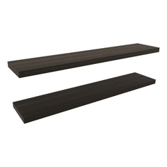 Hercules 47" Wide Floating Shelves Set Of 2, Shelves For Wall Decor For Bedroom, Bathroom Storage Shelves, Book Shelves For Living Room