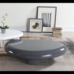 Museum Gray High Gloss Coffee Table