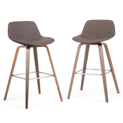 Aura Bentwood Counter/ Bar Height Stool (Set of 2)