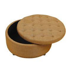 Tufted Storage Ottoman