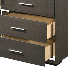 Quasar Gray Oak Finish Dresser