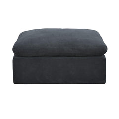 Coffee Bean Like Upholstery Full Compressed Ottoman
