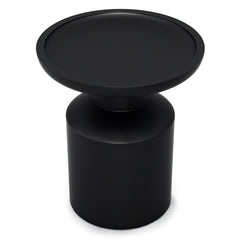 Elysium Solid Mango Accent Table in Black