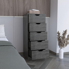 Utopia 5 Drawers Tall Dresser, Pull Out System