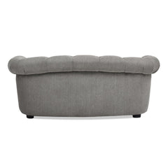 Apollo 36.5" Chesterfield Dog Sofa Bed, Medium, Uptown Gray Stain Resistant High Performance Polyester