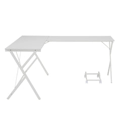 Star White Finish Computer Desk