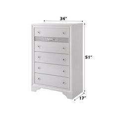 Asgard White Finish Chest