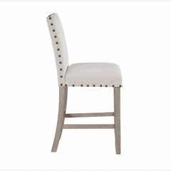 THESEUS WHITE BAR STOOL (KIT OF 2)