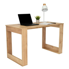 Tiara Rectangle Computer Desk Smokey Oak