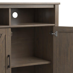 Infinity - Medium Storage Cabinet - Smoky Brown