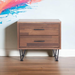 Chronicle Walnut Finish Accent Table