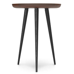 Neptune - Round Side Table - Cognac