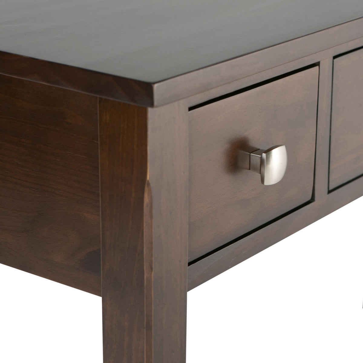 Neptune - Writing Office Desk - Dark Tobacco Brown