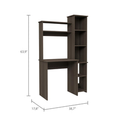 Valhalla Writintg Desk, Two Superior Shelves, Five Cubbies