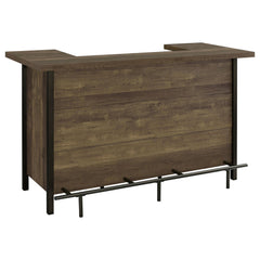 Genesis Rustic Oak Freestanding Home Bar