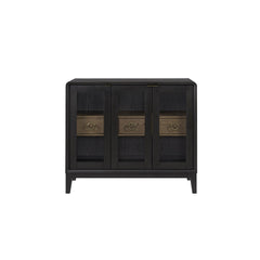 Glass Door Server - Peppercorn