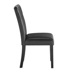TREASURY CHARCOAL 2PK DINING CHAIR SET