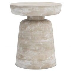 Odyssey - Accent Table - Distressed White Wash