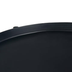 Orestes - Metal End Table - Black