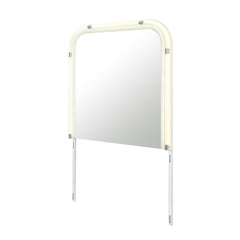 Saturn Beige Mirror With LED