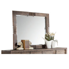 Athena Reclaimed Oak Finish Mirror