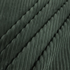 Corduroy Upholstery Full Compressed Ottoman