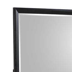 Neptune Traditional Style Mirror Made with Wood in Walnut(THIS ITEM INCLUDES MIRROR ONLY)