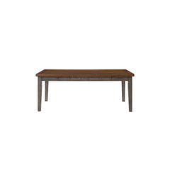 Eternity Two Tone 6 Drawer Dining Table