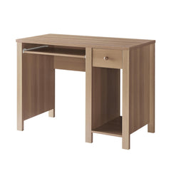 Avalon desk home office desk 39"W Compact desk Writing Desk Laptop Desk One drawer Keyboard Drawer Wooden Knob