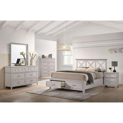 Gray 6 Drawer Dresser