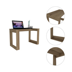 Demeter 120 Writing Desk, Four Legs -Light Oak