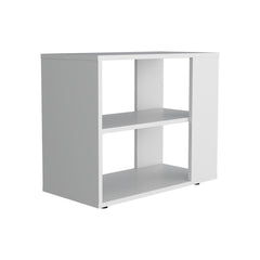 Sideboard Table, 4 Legs, 2 Shelves