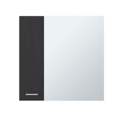 Aria Mirror Medicine Cabinet with Double Door, Four Interior Shelves, Humidity-Resistant Bathroom Storage, Wall Mounted Organizer for Toiletries, Essentials and Daily Use Items.
