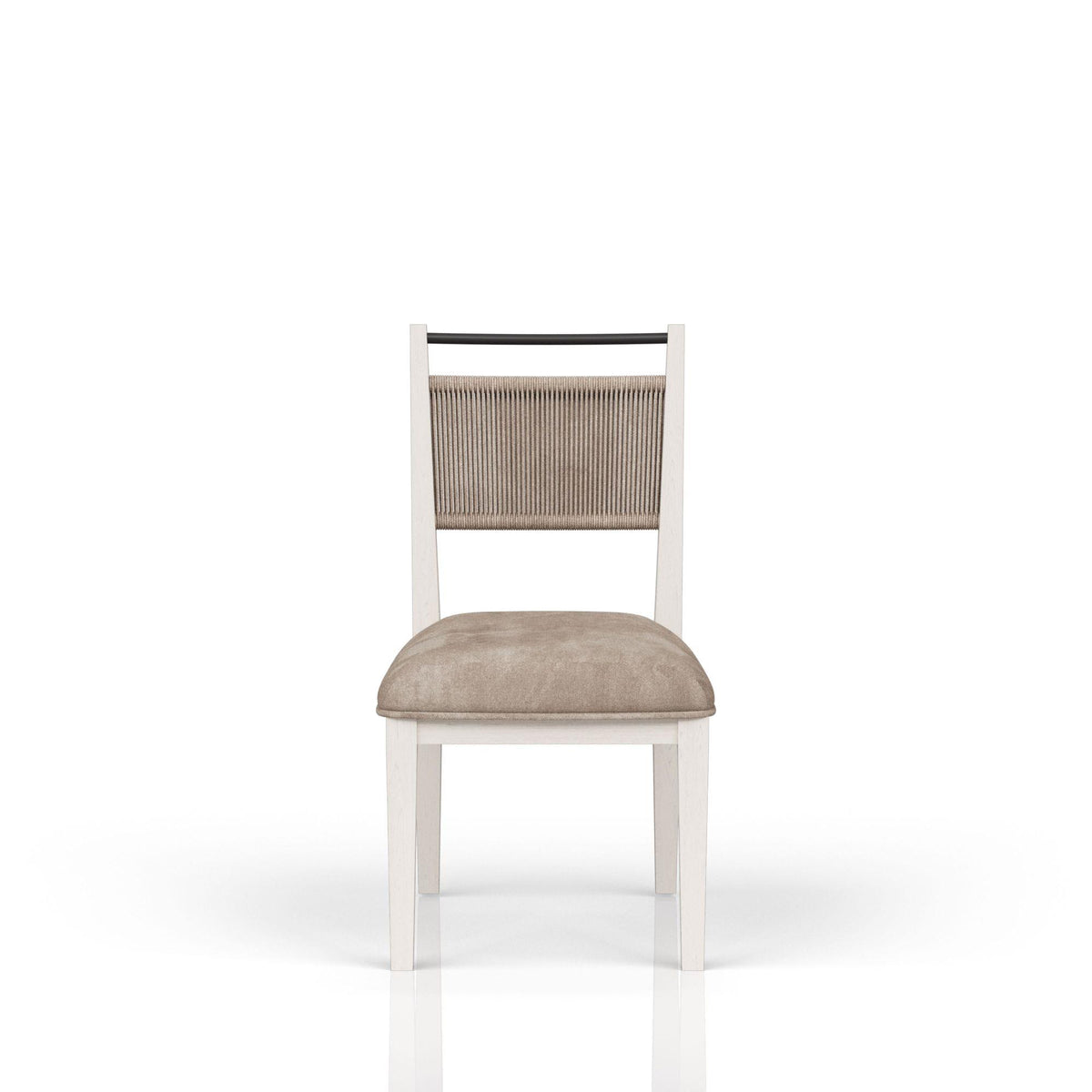 Millennium Back Chair - Vanilla / Carmel (Set of 2)