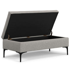 Vertex Large Coffee Table Storage Ottoman with Lift up Lid