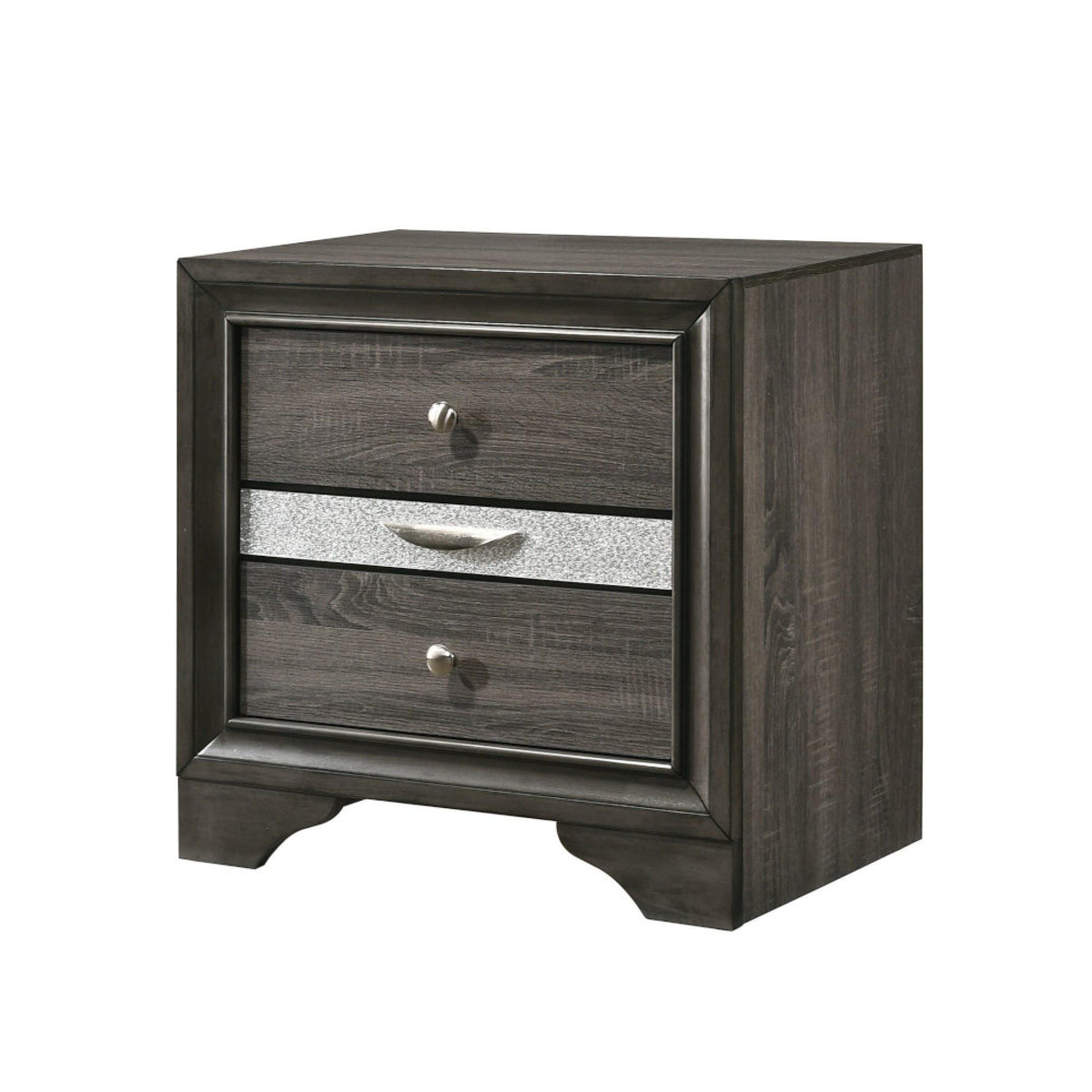 Asgard Gray Finish Nightstand